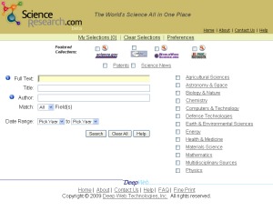 deep web search engine url