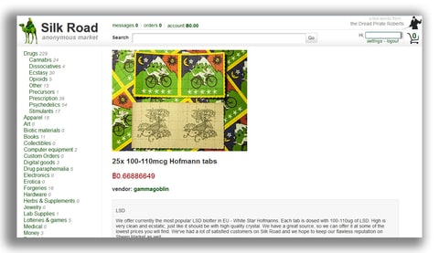 Darknet Drug Vendors