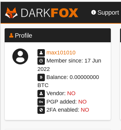 Darkfox Market Url