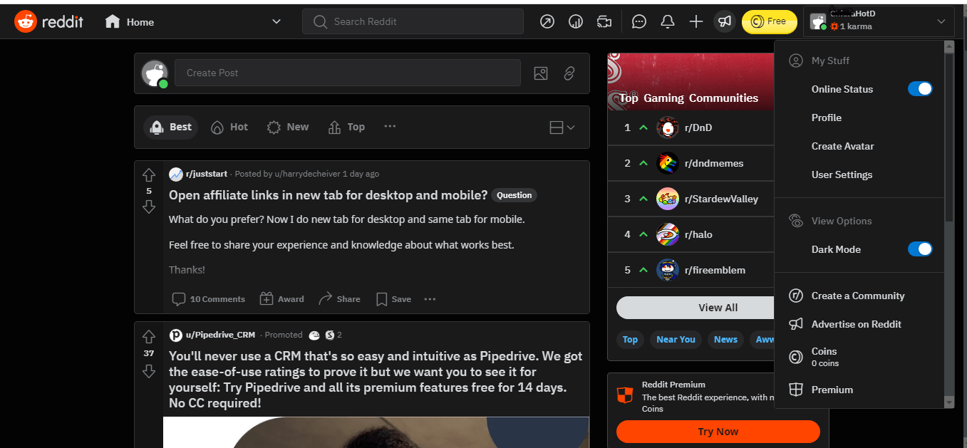 reddit dark web